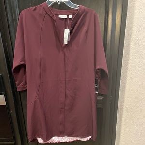 Shirt dress 3/4 sleeve